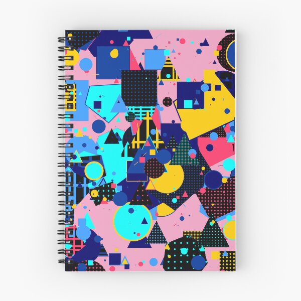 Item preview, Abstract Geometric Chaos Art | Primary Color Memphis Style Pop designed and sold by itsmig.