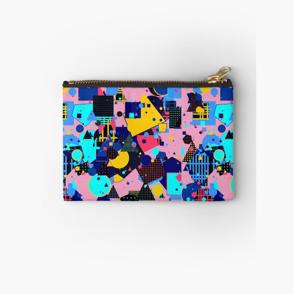 Item preview, Abstract Geometric Chaos Art | Primary Color Memphis Style Pop designed and sold by itsmig.