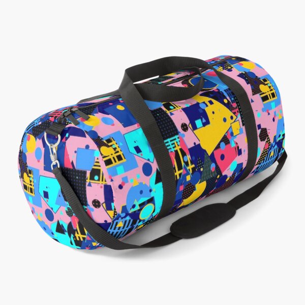 Item preview, Abstract Geometric Chaos Art | Primary Color Memphis Style Pop designed and sold by itsmig.