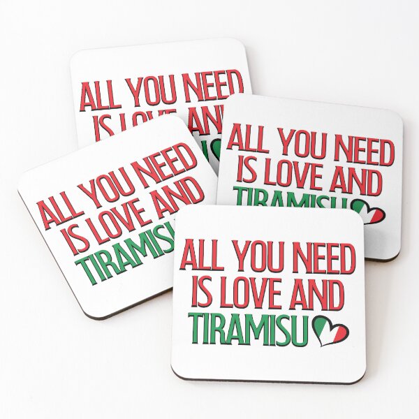 Item preview, Italian Love and Tiramisu designed and sold by Freshinkshop.