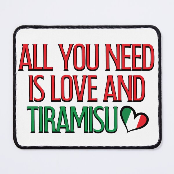Item preview, Italian Love and Tiramisu designed and sold by Freshinkshop.