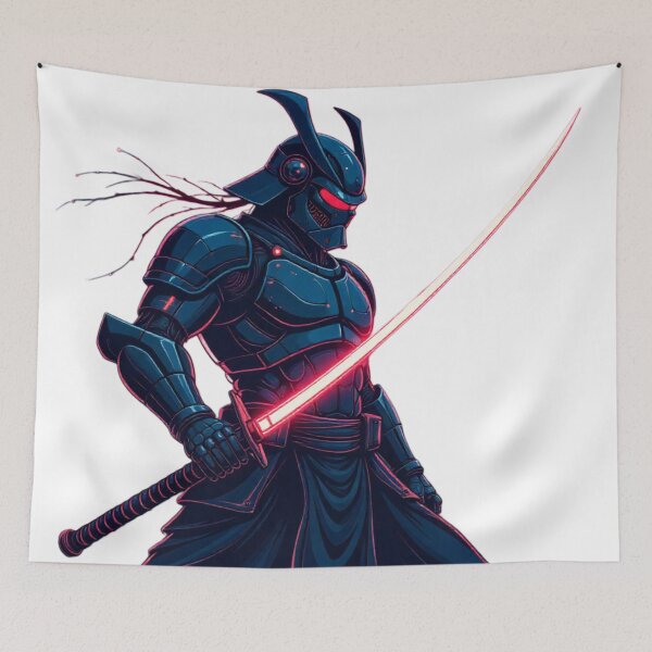 Item preview, Neon Samurai – the cyberpunk blade of the future designed and sold by LoomisDreams.