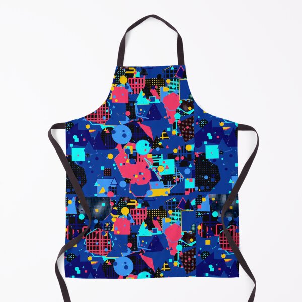 Item preview, 80s Neon Abstract Geometric Rave Art | Vibrant Retro Futurism designed and sold by itsmig.