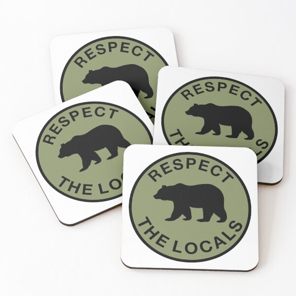 Item preview, Respect The Locals Bear designed and sold by stephenflashart.