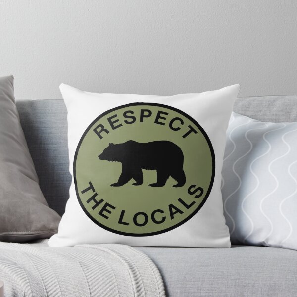 Item preview, Respect The Locals Bear designed and sold by stephenflashart.