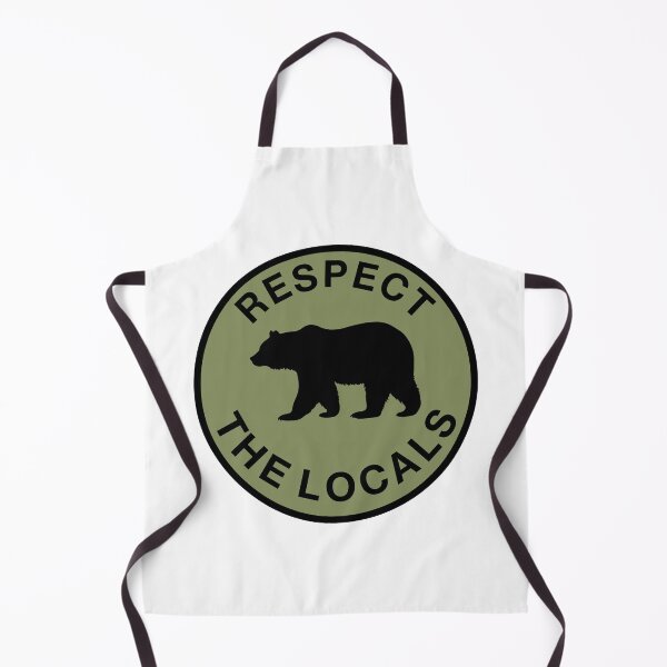 Item preview, Respect The Locals Bear designed and sold by stephenflashart.
