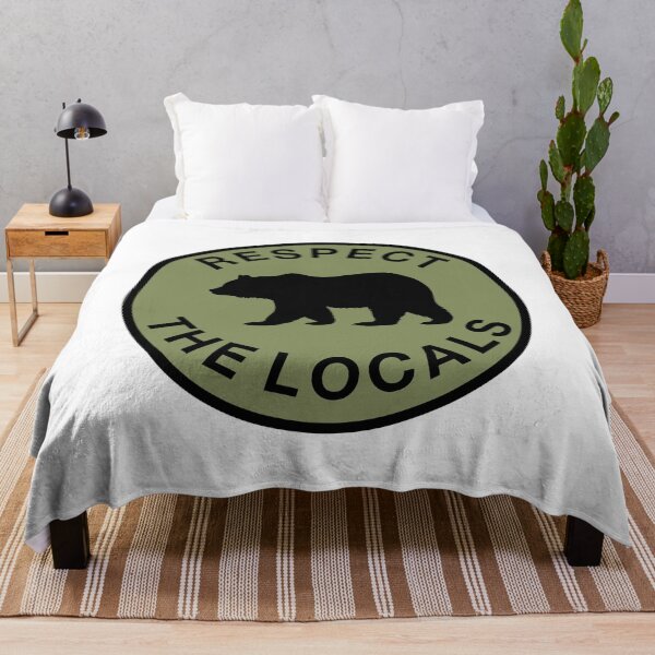 Item preview, Respect The Locals Bear designed and sold by stephenflashart.
