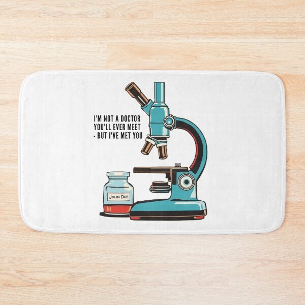 Item preview, I’ve Met You – Retro Pathologist Humor with John Doe Sample designed and sold by jelonkaa.