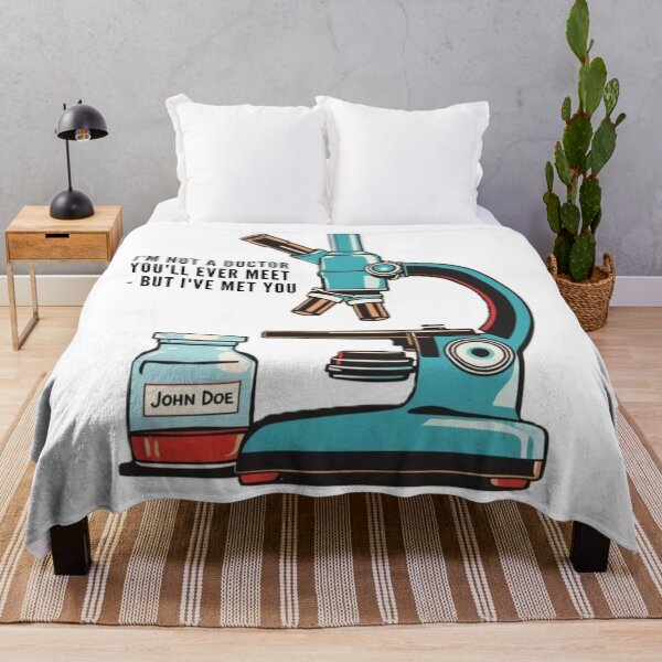 Item preview, I’ve Met You – Retro Pathologist Humor with John Doe Sample designed and sold by jelonkaa.