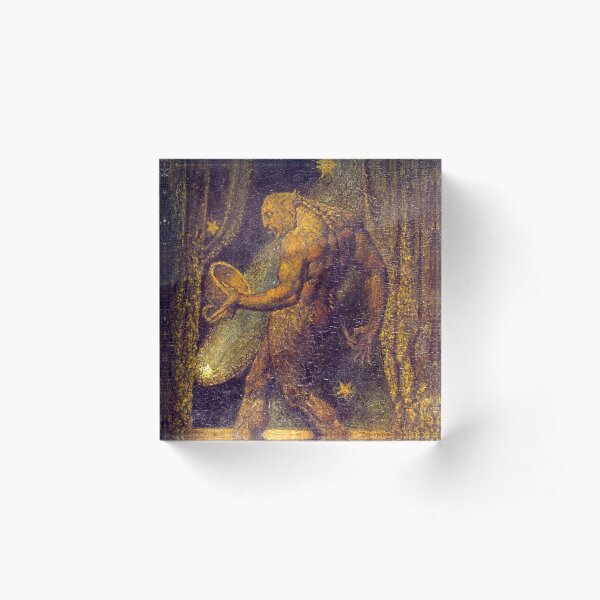 Aperçu de l'œuvre HD Le fantôme d'une puce, par William Blake HAUTE DÉFINITION créée et vendue par MINDTHECHERRY.