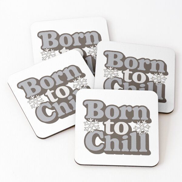 Item preview, Born to Chill – Fun Retro Cool Vibes designed and sold by SnappyPNG.