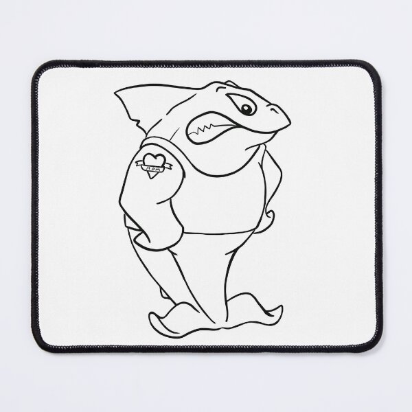 Item preview, Thug Shark designed and sold by Luke Landwehr.