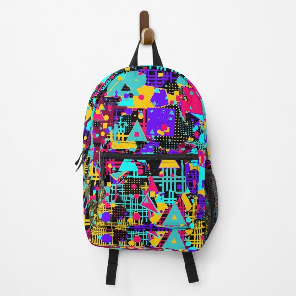 Item preview, Hyper-Neon Abstract Generative Art | Electric Blue & Purple Geometric Design designed and sold by itsmig.