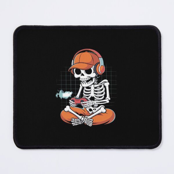 Item preview, Skeleton Video Game Halloween Gaming Gamer Boys Men  designed and sold by MicanCuteStore.