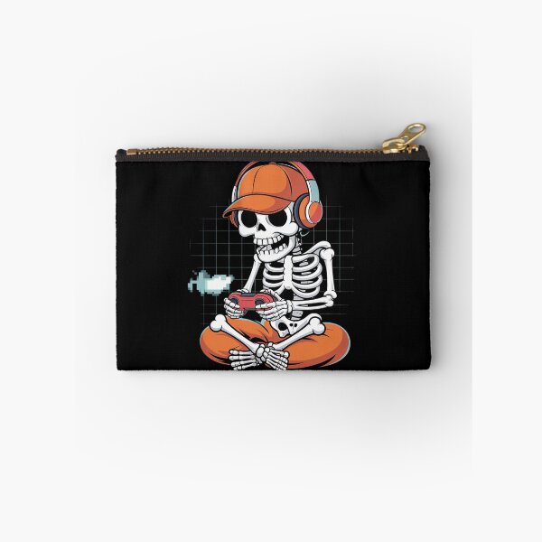 Item preview, Skeleton Video Game Halloween Gaming Gamer Boys Men  designed and sold by MicanCuteStore.