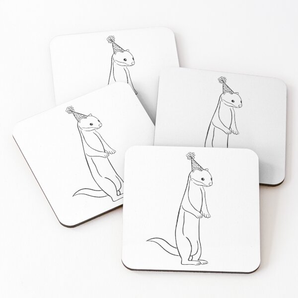 Item preview, Party Weasel designed and sold by Luke Landwehr.
