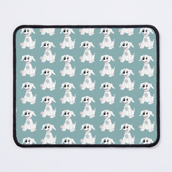 Item preview, Happy cartoon dog, white designed and sold by HA-Design-Kunst.