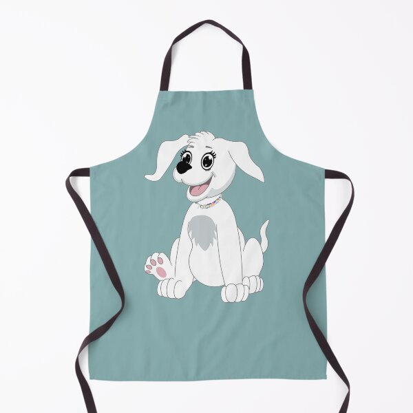 Item preview, Happy cartoon dog, white designed and sold by HA-Design-Kunst.