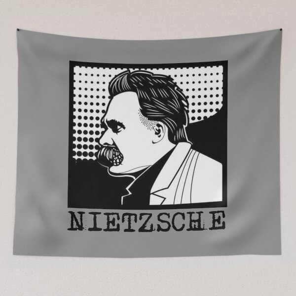 Item preview, friedrich nietzsche literature artsy philosophy designed and sold by untagged-shop.