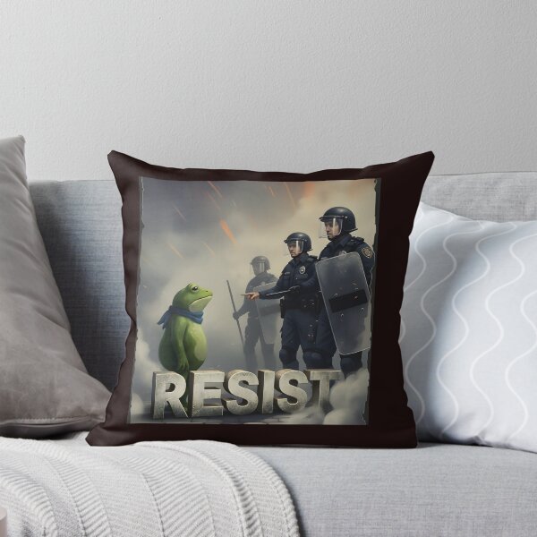 Item preview, Portland Frog Protest Resist  designed and sold by fluxwear2025.