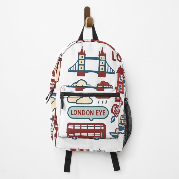 Item preview, Colorful London Travel Icons designed and sold by Gaby112703.