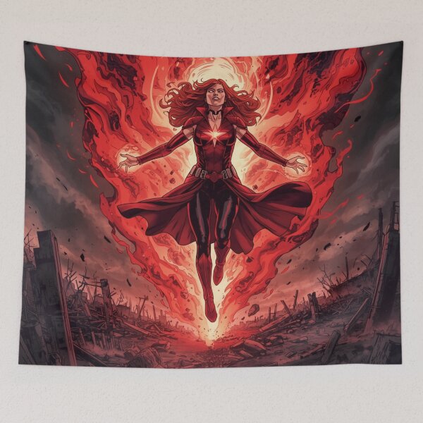 Item preview, Scarlet Flame – the power of cosmic chaos designed and sold by LoomisDreams.