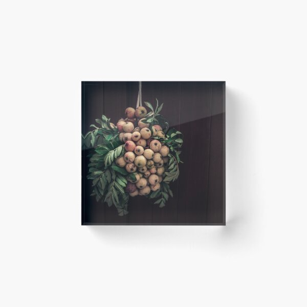Item preview, Harvest Bounty: Hanging Rustic Fruit Wreath designed and sold by MDB_Shop.