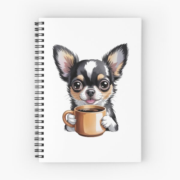 Item preview, Cute Chihuahua with Coffee – Dog Lover Kitchen designed and sold by vk09.