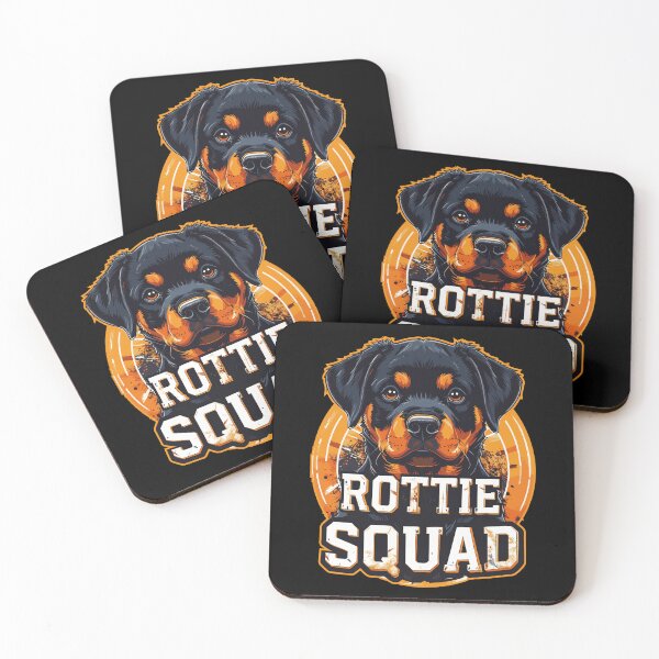 Item preview, Rottie Squad – Cute Rottweiler puppy for dog lovers designed and sold by drizzd.