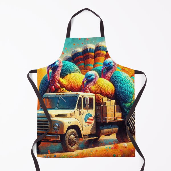 Item preview, Turkeys Heading to Thanksgiving designed and sold by m-y-A-I-A-R-T-.
