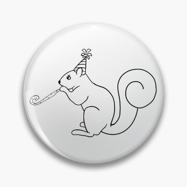 Artikelvorschau, Party-Eichhörnchen entworfen und verkauft von Luke Landwehr.