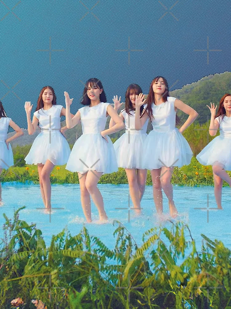 Thumbnail 3 of 3, Scarf, GFriend - Parallel designed and sold by RhodesToKpop.