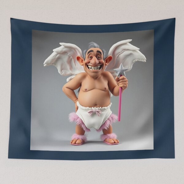 Item preview, The Fairy Godfather With The Big Smile  designed and sold by Henrybubbles400.