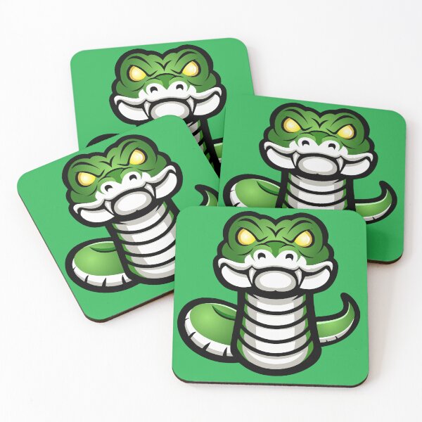 Item preview, Green Snake - Sleek Reptile Look designed and sold by criptart.