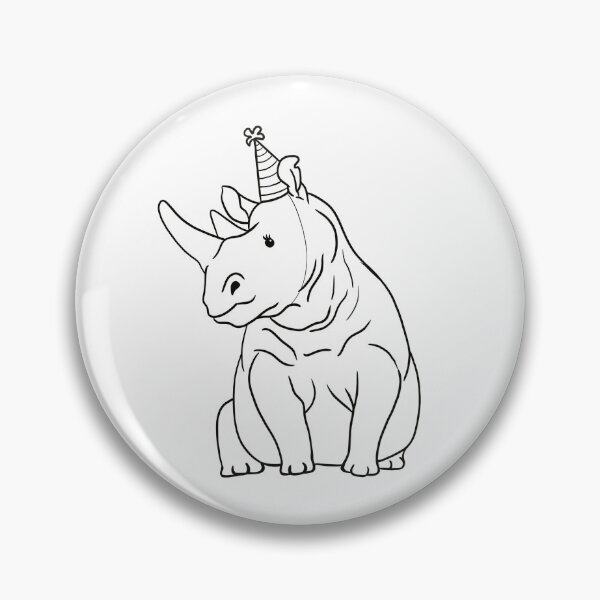 Artikelvorschau, Party Nashorn entworfen und verkauft von Luke Landwehr.