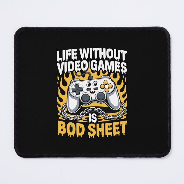 Item preview, Gaming, Life Without Games Is Boo Sheet, Halloween Gamer designed and sold by MicanCuteStore.