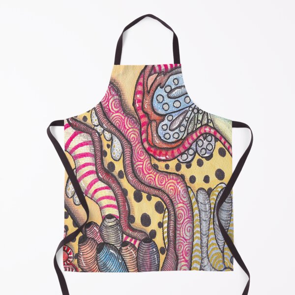 Item preview, Mystic Coral World | Underwater Watercolor Zentangle designed and sold by ColorWander.