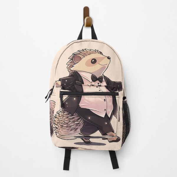 Item preview, Fancy Hedgehog Sticker – Cute Hedgehog in Tuxedo and Bow Tie designed and sold by PaintbrushPlace.