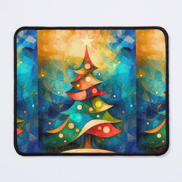 Item preview, Golden Symphony – Abstract Christmas Tree designed and sold by Ewa Miller.