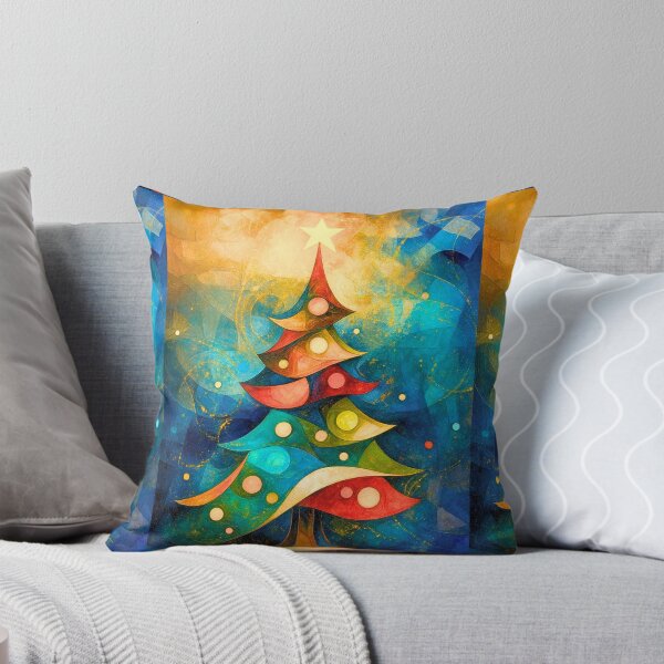 Item preview, Golden Symphony – Abstract Christmas Tree designed and sold by Ewa Miller.