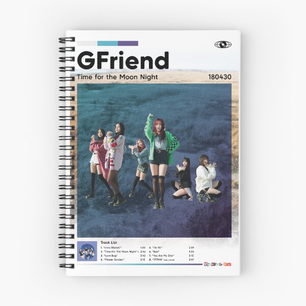 Item preview, GFriend - Time For The Moon Night  (Colour) designed and sold by RhodesToKpop.