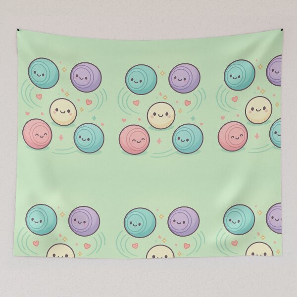Item preview, Lawn Bowling - Kawaii version designed and sold by DamioPolArt.