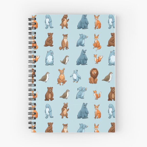 Item preview, Pattern with forest and zoo animals for kids designed and sold by Piotrek0001.