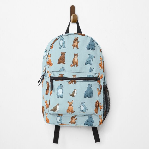 Item preview, Pattern with forest and zoo animals for kids designed and sold by Piotrek0001.