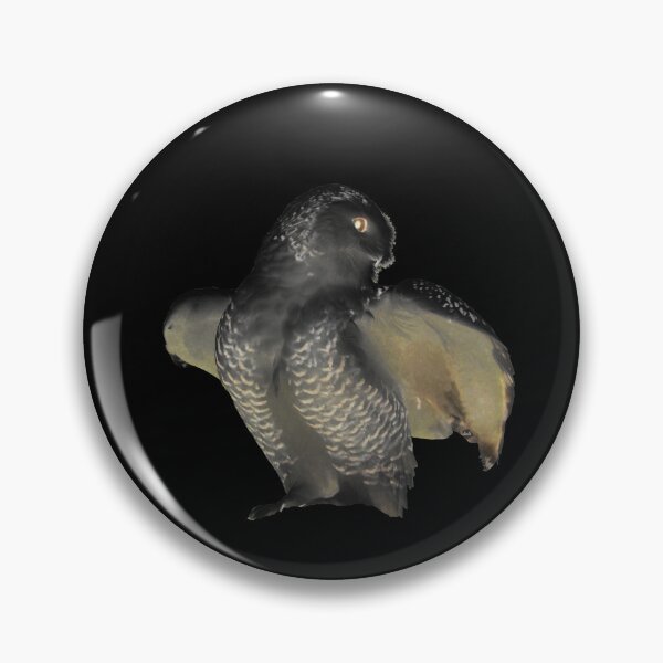 Item preview, Snowy Owl – Mysticism in Black and Yellow / Swiss Artwork Photography designed and sold by Raphael Wolf.
