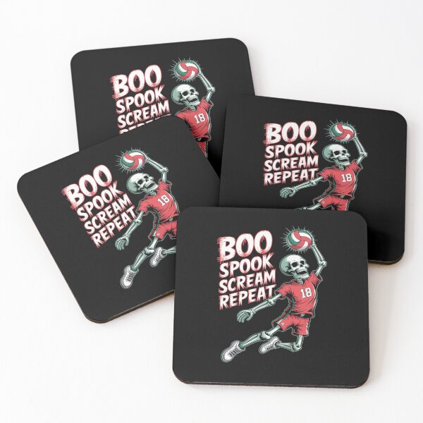 Item preview, Girls Volleyball Halloween Spooky October Game Day  designed and sold by MicanCuteStore.