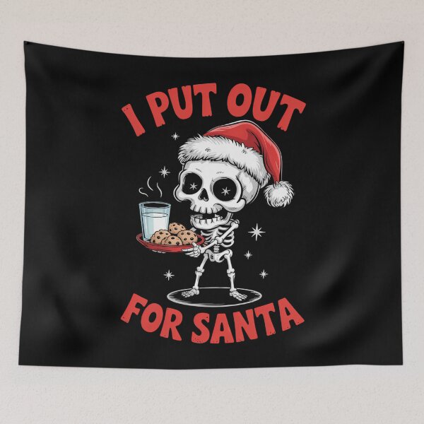 Item preview, Funny Santa Skeleton Christmas designed and sold by Sea4Adventures.