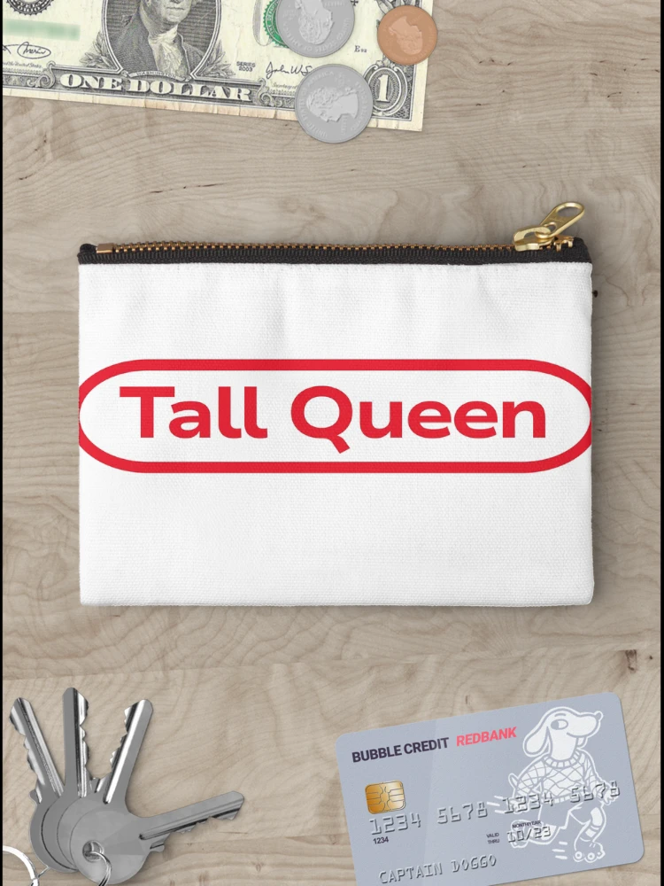 Thumbnail 3 of 4, Zipper Pouch, Tall Queen designed and sold by PlumTreeDesign.