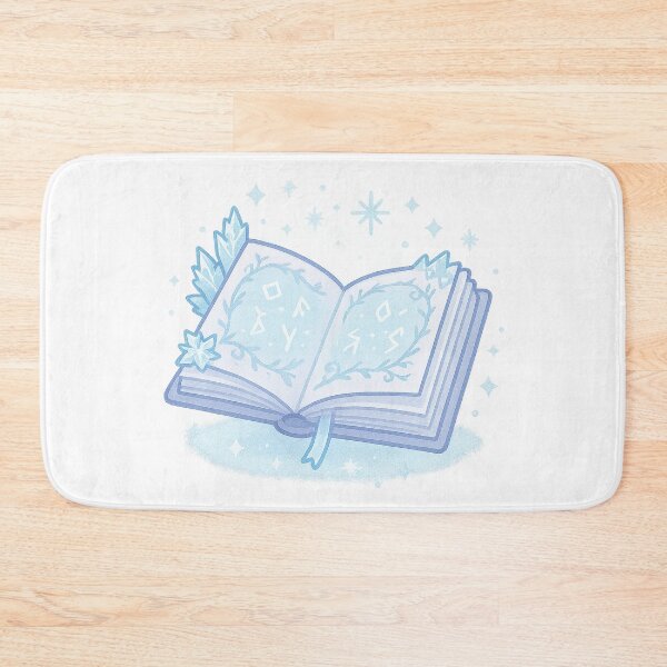 Item preview, Frost Witch’s Grimoire | Icy Spellbook Sticker & Winter Witch Magic Art designed and sold by HerDreamCodes.