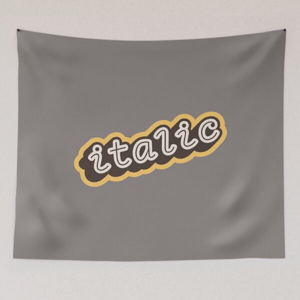 Item preview, Retro Italic Script Typography Design designed and sold by trepiu.